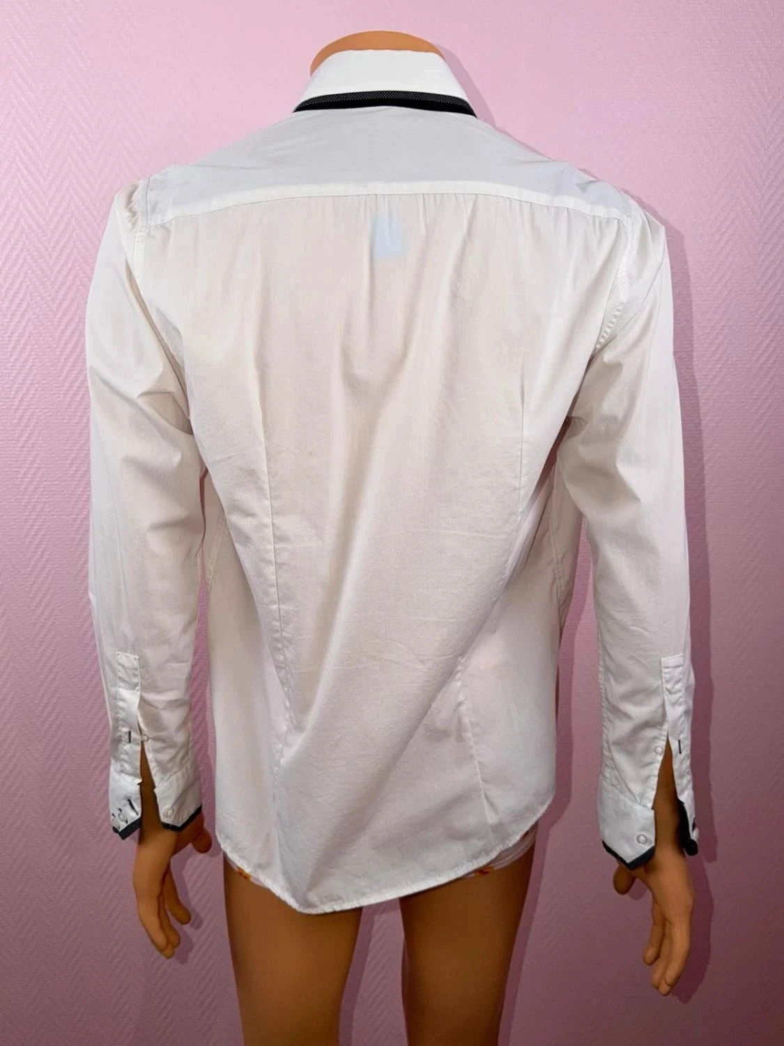 Camisa de hombre italiana talla L en super estado – photo 4